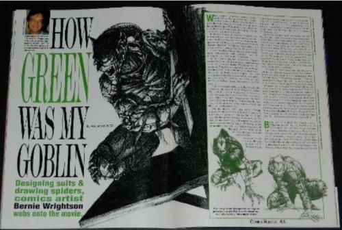 Starlog Spider-Man5pg. article