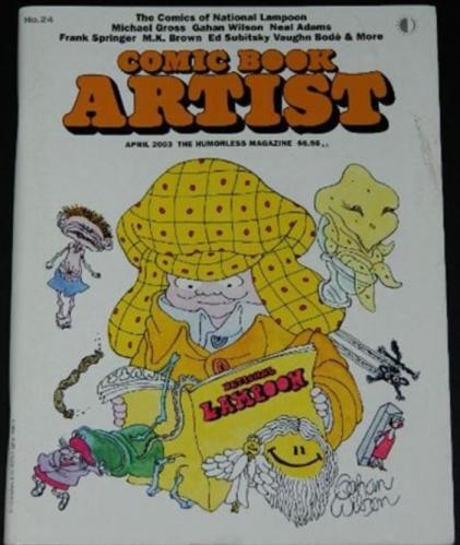Comic Book Artist #244/03 National Lampoon article