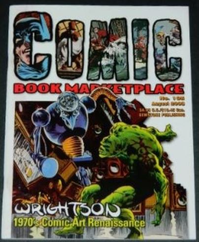 Comic Book Marrketplace #1058/03 5pg. interview w/ illustrations