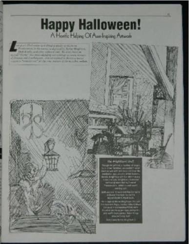 Alter Ego #53Halloween issue w/ art