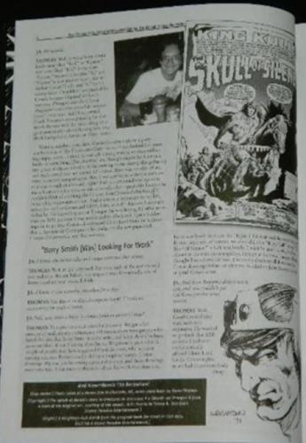 Alter Ego #70Roy Thomas article w/ art