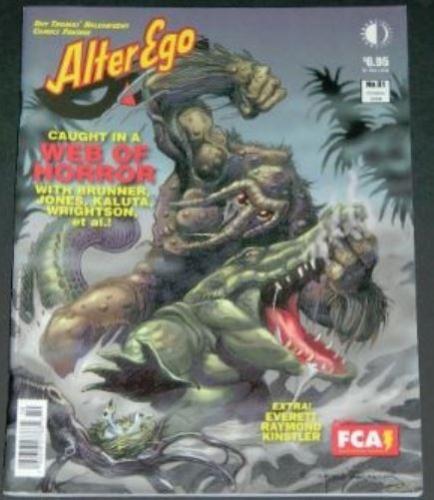Alter Ego #8110/08 "Caught In A Web Of Horror" article