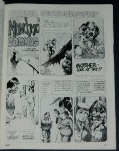 Dude"Munchmo Coming" B&W