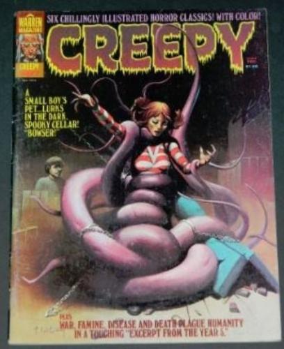 Creepy #6712/74 B&W images, Frontis