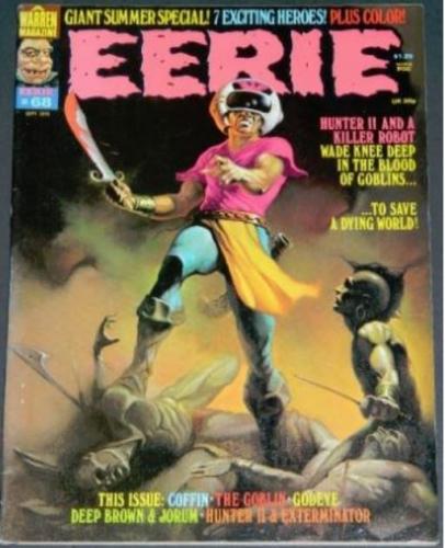 Eerie #689/75 "The Muck Monster" color