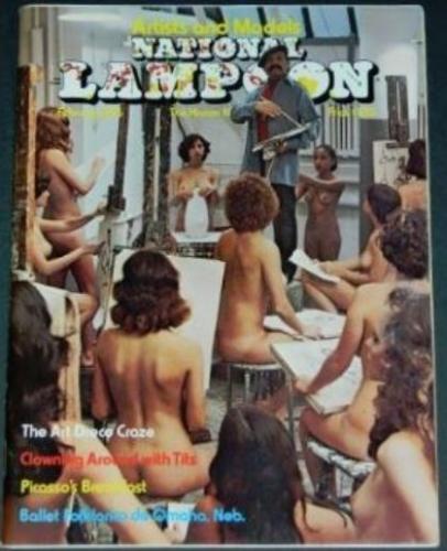 National Lampoon2/76 "Thrilling Amazing Fantastic Adventures" w/Preiss