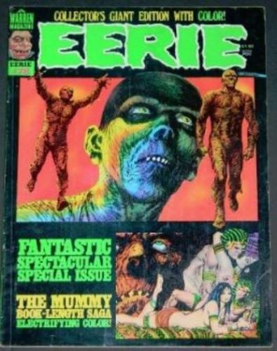 Eerie #7810/76 "Cousin Eerie" spot on frontis