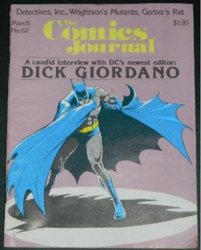 Comics Journal #623/81 Review of The Mutants, 2 ads