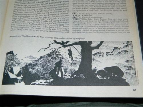 Comics Journal #7634pg. interview