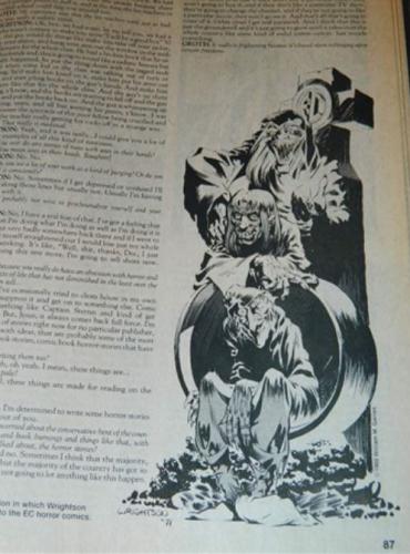 Comics Journal #7634pg. interview