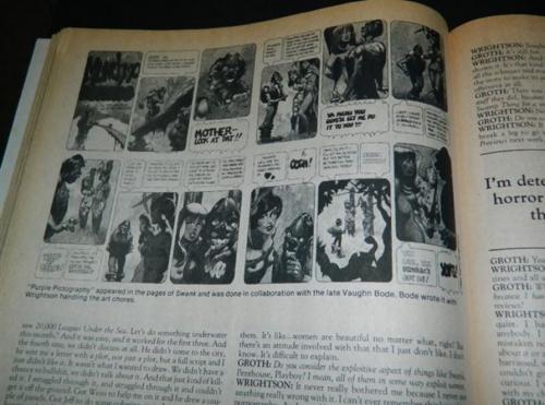 Comics Journal #7634pg. interview