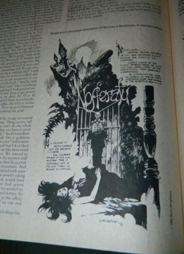 Comics Journal #7634pg. interview