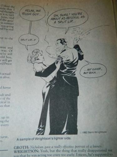 Comics Journal #7634pg. interview