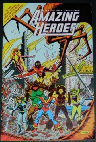 Amazing Heroes #747/85 Benefit page