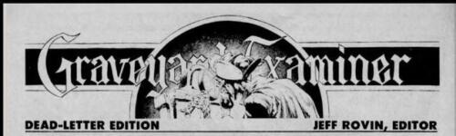 Famous Monsters #108Graveyard Examiner