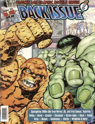 Back Issue #156December 2024cover, small pic of Hooky