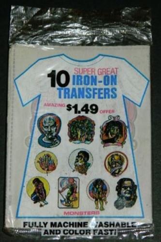t-shirt iron-onsSealed pack