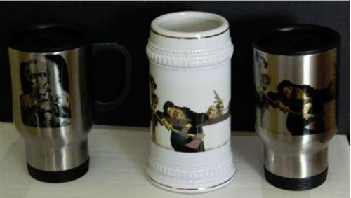 Zazzle travel mugs and beer stein