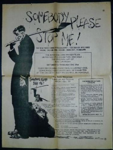 Somebody Please Stop Me - 23"x17"Trade ad