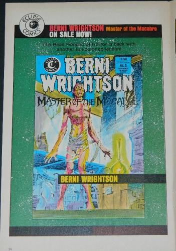 Master of the MacabreFull pg. ad for #5