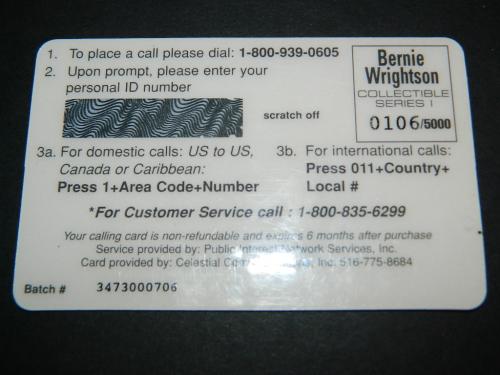 Plastic Phone cardback