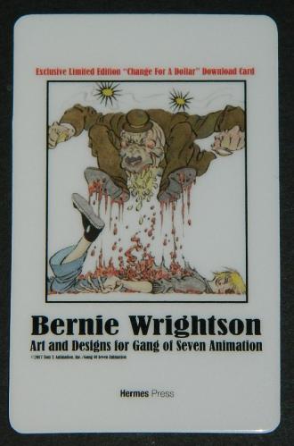 Gang of Sevenaccess card for online "Change For A Dollar"Included w/ SDCC book