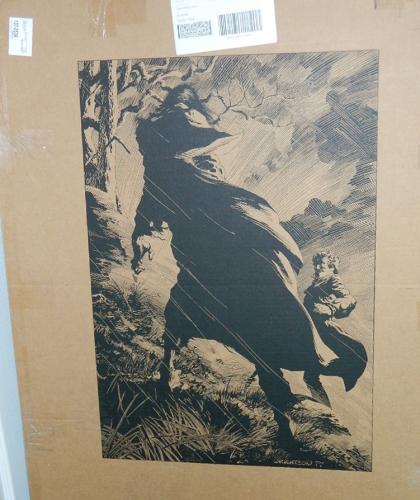 Large cardboard packaging for Nakatomi Frankenstein print set #2