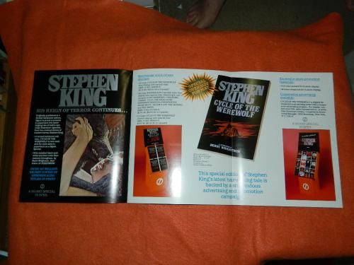 Cycle of the Werewolf PresskitFold out reverse