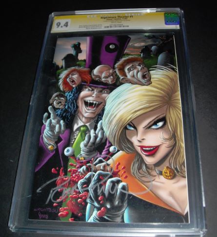 Nightmare Theater #1CGC 9.6 Signature Series