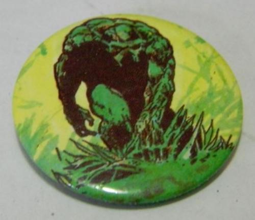 Swamp Thing buttoncame w/ Batman Classic Tales UK 1991