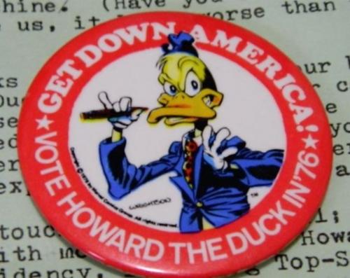 Howard the Duck button