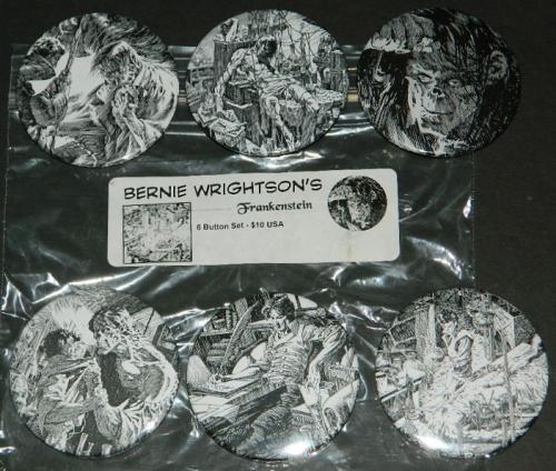 Fan Club button setFrankenstein