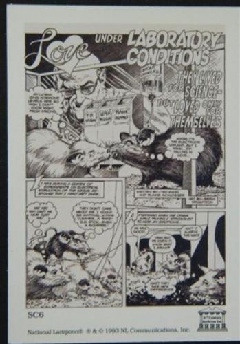 National Lampoon cardback