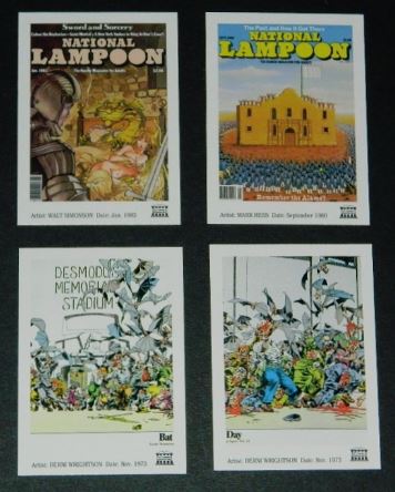 National Lampoon cardsbottom row - Bat Day