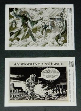 National Lampoon cardsback of top row