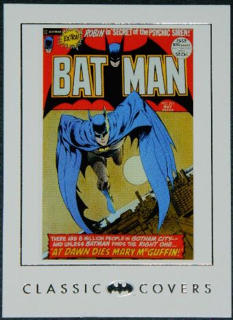 Batman card #30Classic covers