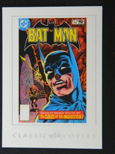 Batman card #37Classic covers