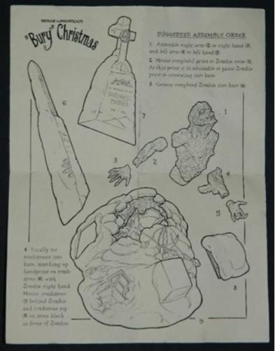 Bury Christmas modelInstructions