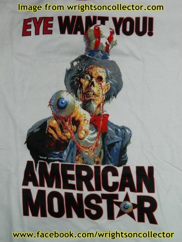 Monsters HD t-shirtclose-up