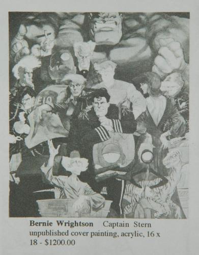 Graphic CollectiblesSternn painting from back cover