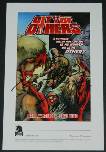 City of Others bookplateSigned by Bernie/Niles