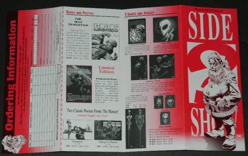 SideShow Winter 96-97 Cataloginside back