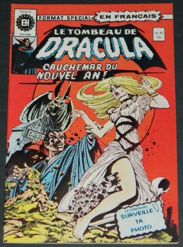 Tomb of Dracula #43Canada Heritage Edition