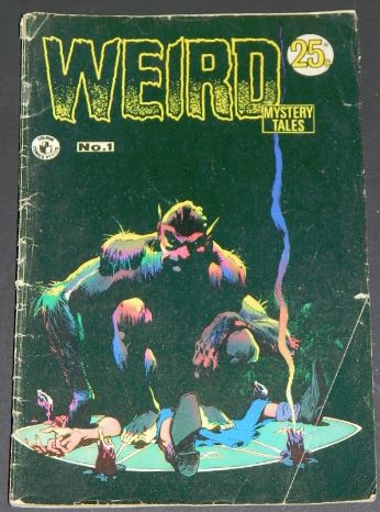 Weird Mystery Tales #1Australia - 1972cover
