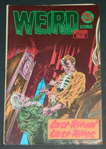 Weird Mystery Tales #11Australia - 1972H.O.M #207