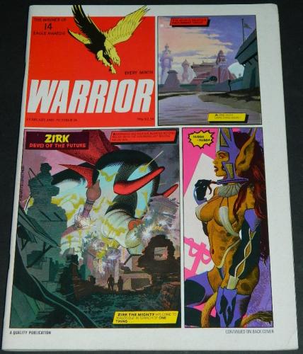 Warrior Vol.3 #3UK - Feb. 19851 illustration & ad