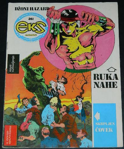 EKS #261Yugoslavia - 1981cover, Swamp Thing #3 B&W
