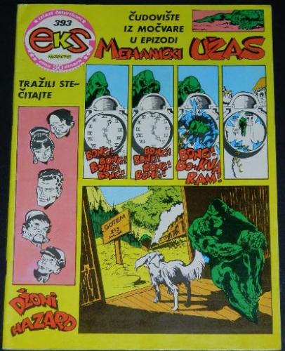 EKS #393Yugoslavia - 1984cover, Swamp Thing #6 B&W