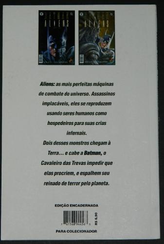 Batman AliensBack cover