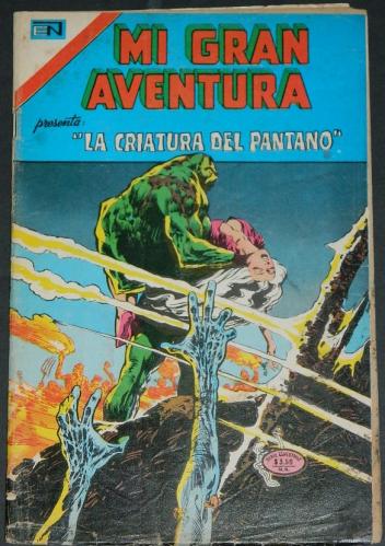 Mi Gran Aventura #003Mexico - 1975Swamp Thing #3